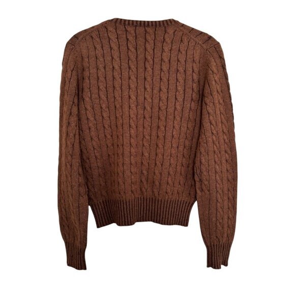 Domenico Vacca 100% Cashmere Cable Knit Sweater - Picture 3 of 6